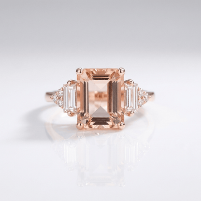 Silver Diamond Trio Ring by Rose & Oliver - product image 3