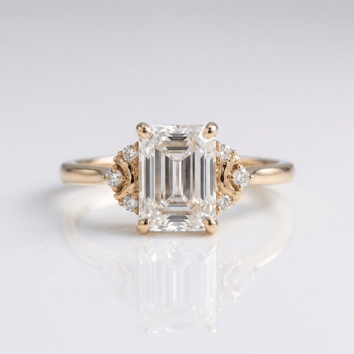 Silver Baguette Diamond Ring by Rose & Oliver - product image 1